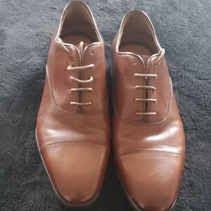 Ted Baker Rich Brown Leather Oxfords